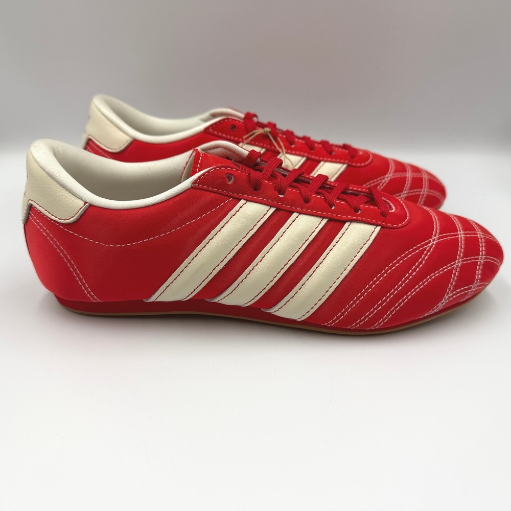 Adidas Taekwondo Retro - Off White/Better Scarlet JS4044 Women's 9 **NEW** - Picture 9 of 15